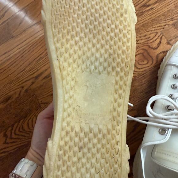 Giuseppe Zanotti Men's Blabber Jellyfish Transparent Low-Top Sneakers size 11 - Picture 5 of 5